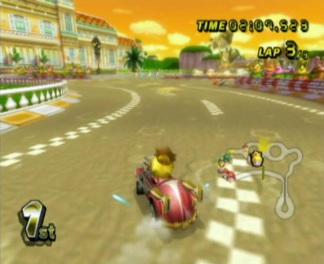 Mario Kart Wii Nintendo gameplay