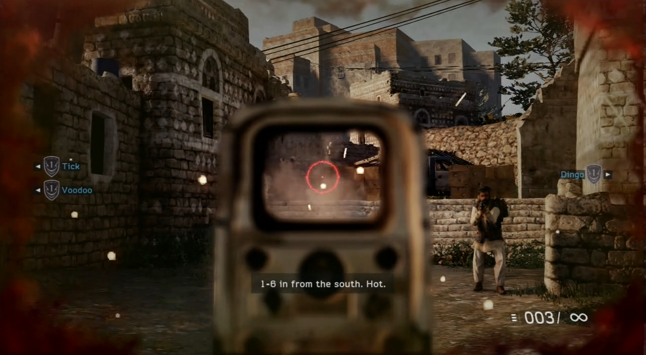 Medal of Honor Warfighter PlayStation PS3 gameplay ironsights