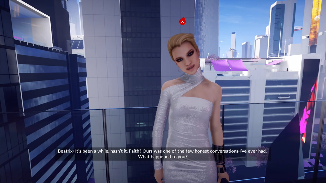 Mirror's Edge Catalyst PS4 conversation with Beatrix