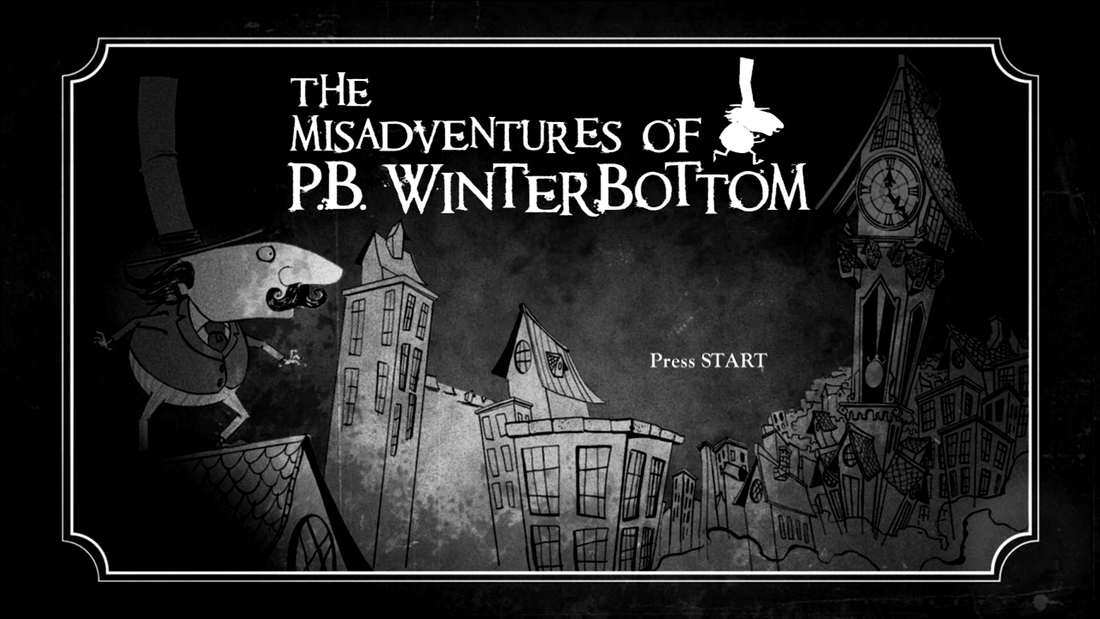 Misadventures of P.B. Winterbottom Xbox 360 title screen