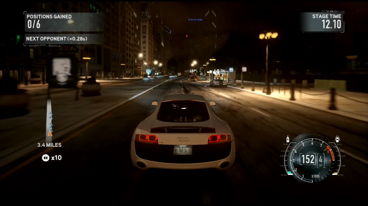 Need For Speed The Run PlayStation 3 PS3 gameplay night