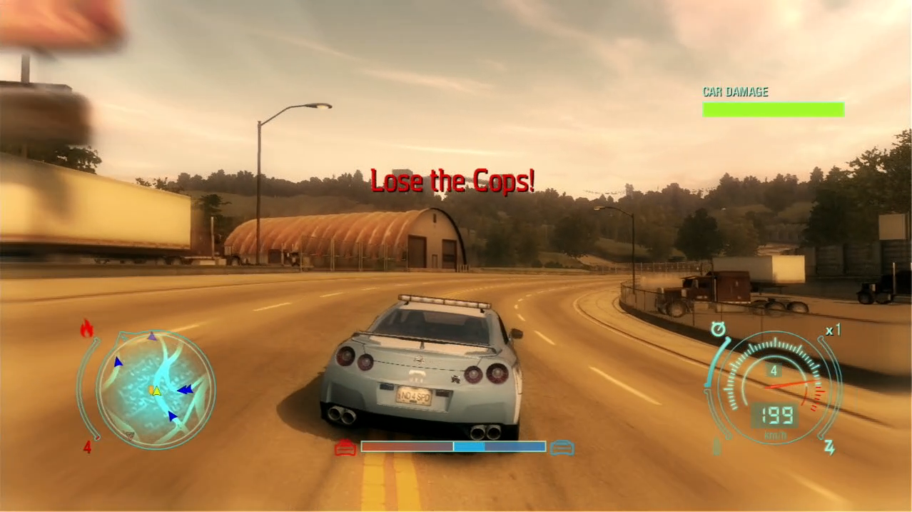 Need for Speed Undercover PlayStation 3 PS3 gameplay police