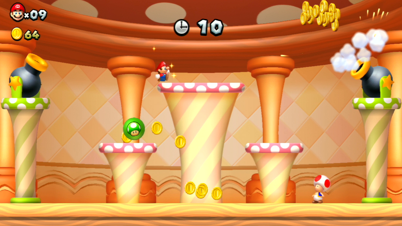 New Super Mario Bros U Nintendo Wii U gameplay