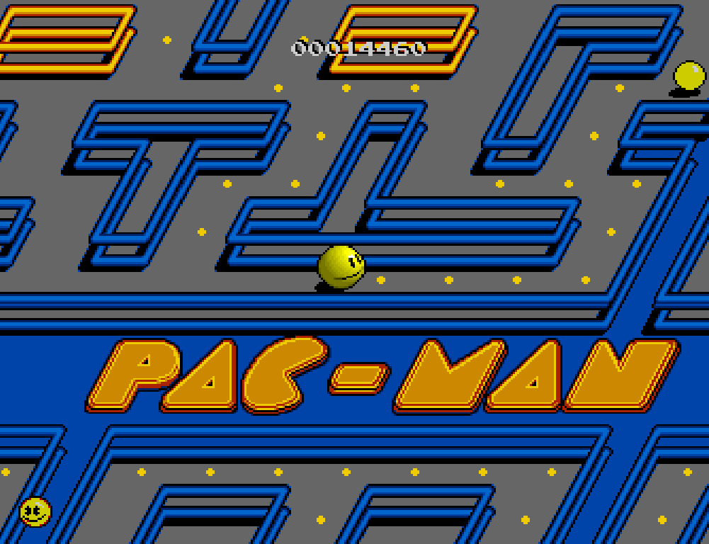 Pac-Mania Amiga Pacman Land