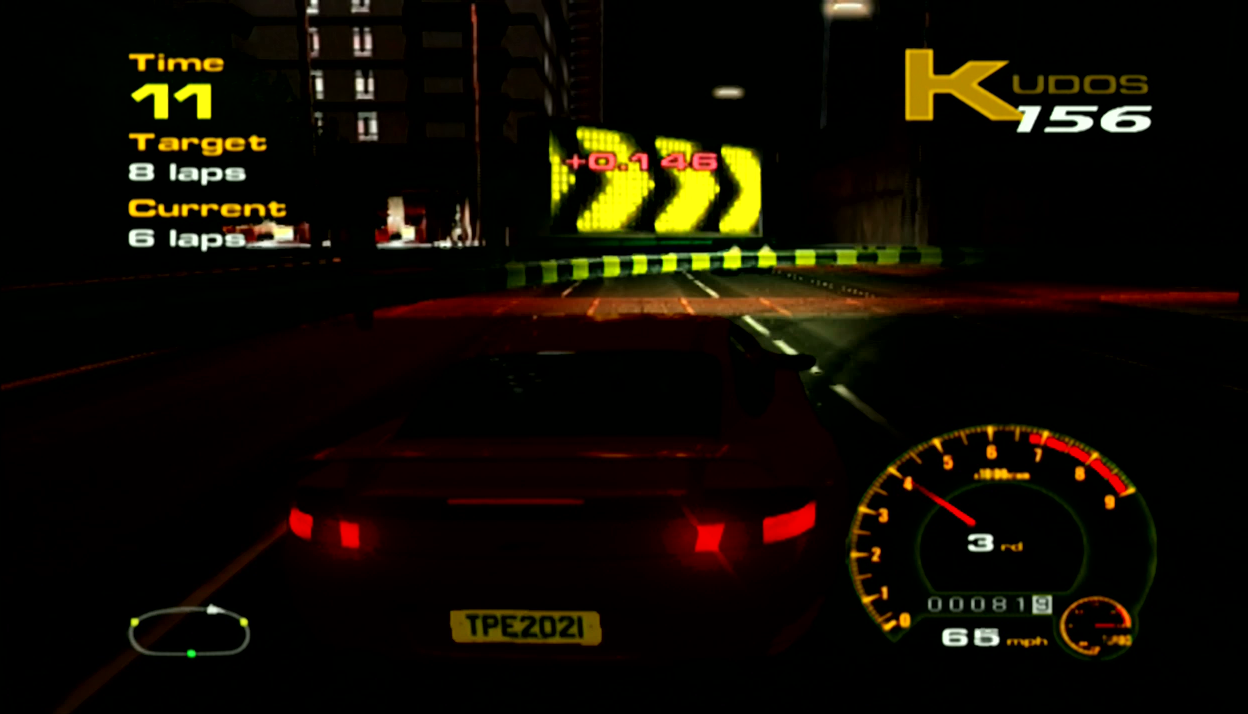 Project Gotham Racing Xbox gameplay night