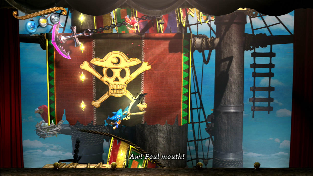 Puppeteer PS3 pirate ship theme