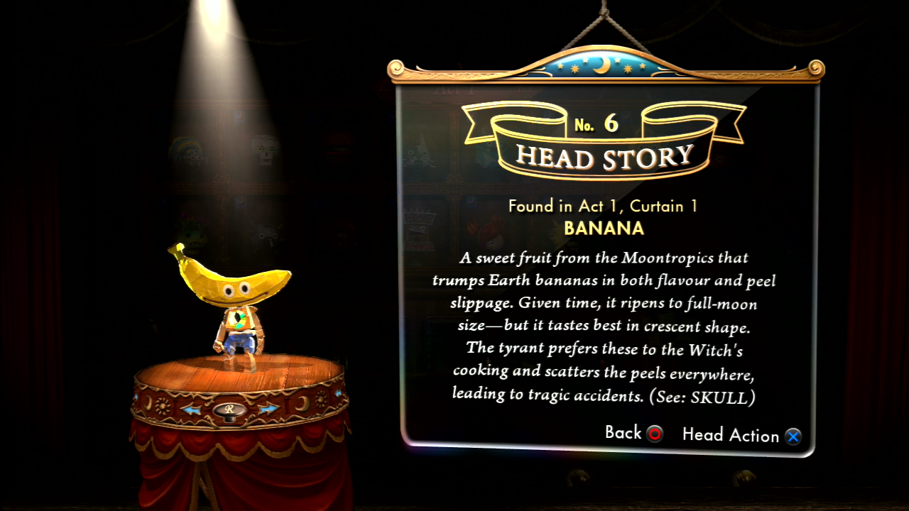 Puppeteer PS3 Banana Head Story