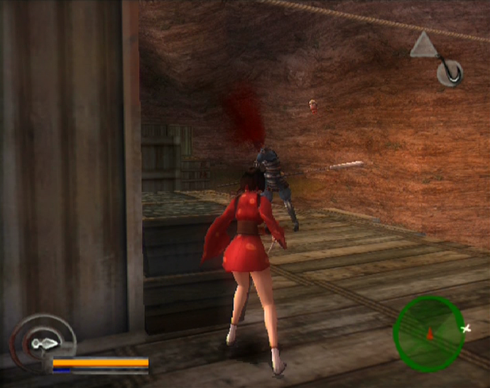 Red Ninja: End of Honour PlayStation 2 PS2 gameplay kill