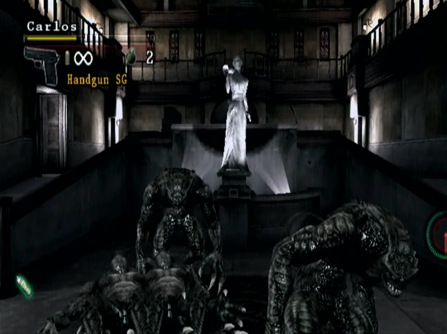 Resident Evil The Umbrella Chronicles Wii gameplay police station