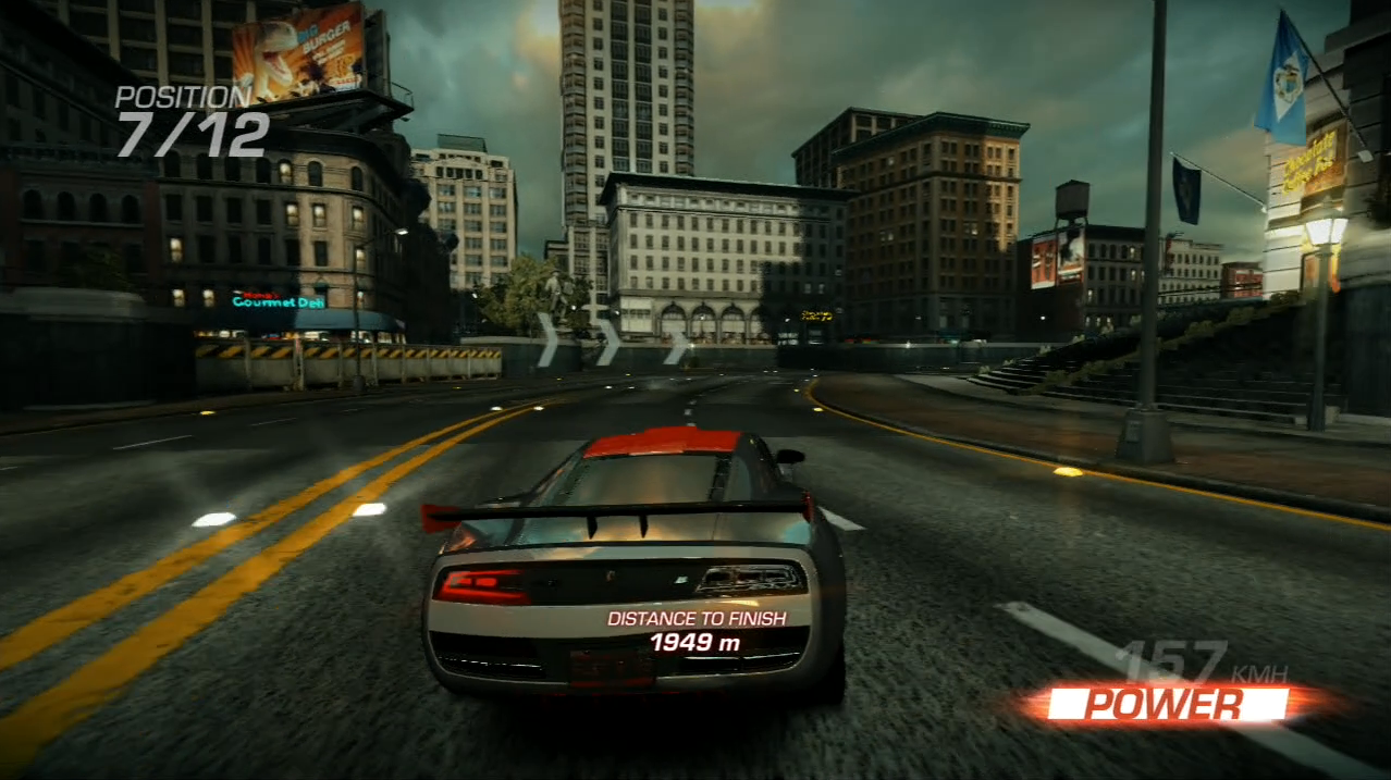 Ridge Racer Unbounded PlayStation 3 PS3 gameplay daytime city