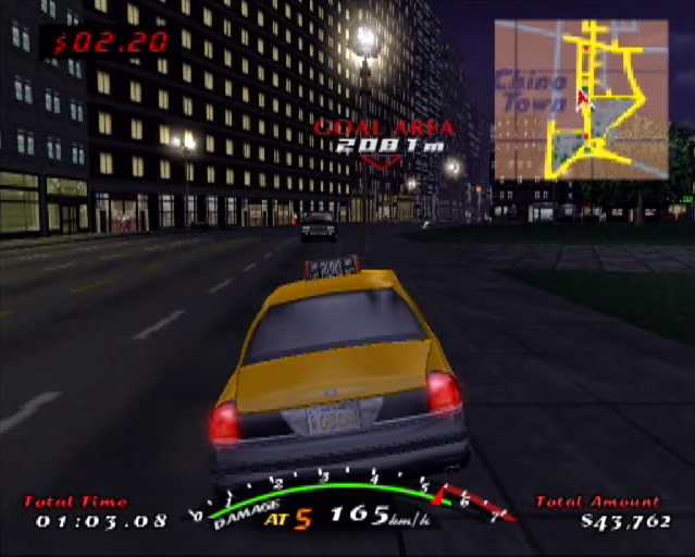 Runabout 3 Neo Age PlayStation 2 PS2 gameplay taxi