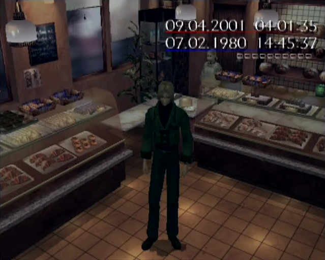 Shadow of Memories PS2 Eike in a cake shop!
