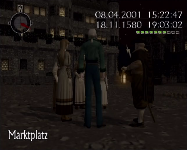 Shadow of Memories PS2 Eike meets Margarete in the past