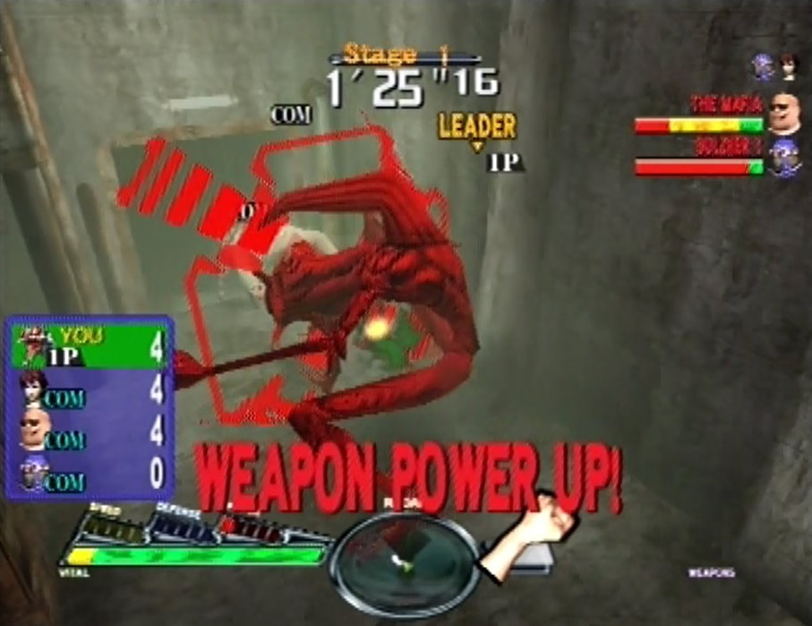 Spawn: In the Demon's Hand SEGA Dreamcast gameplay weapon power-up