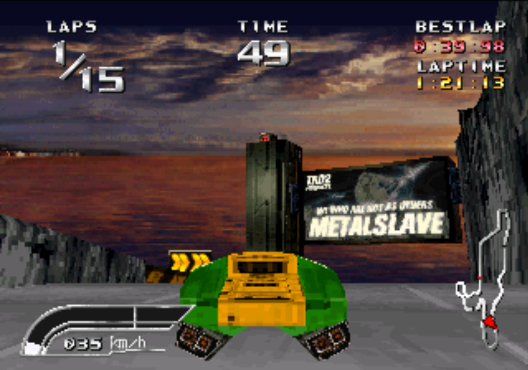 Speed King / Road Rage PlayStation gameplay Metalslave SOLID-SNAKE