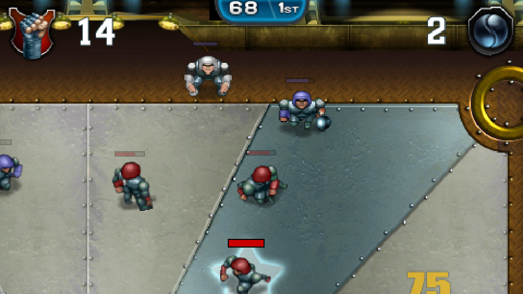 Speedball 2 Evolution PSP minis gameplay
