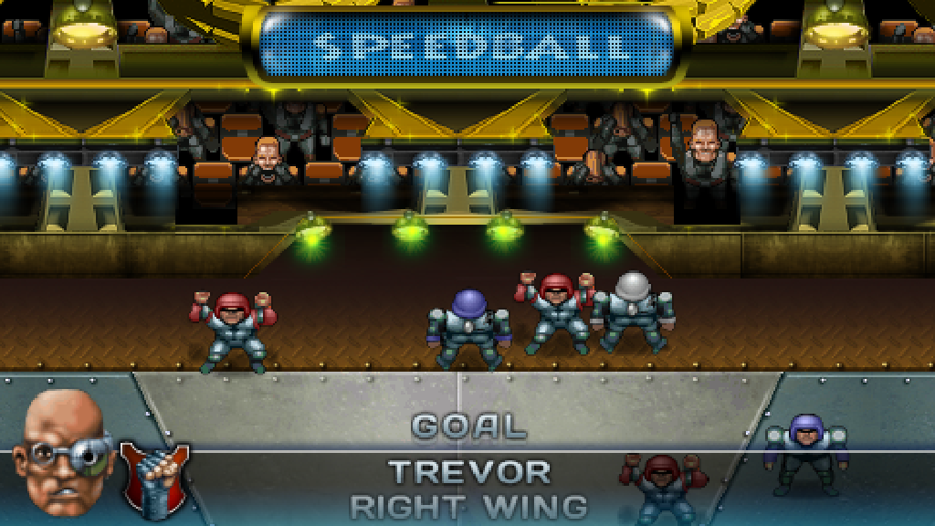 Speedball 2 Evolution PSP minis gameplay goal