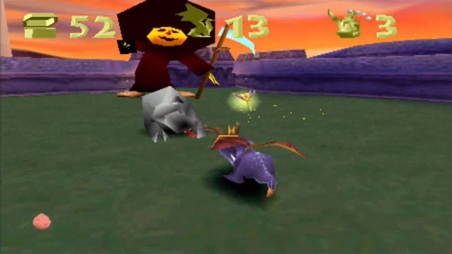Spyro the Dragon gameplay