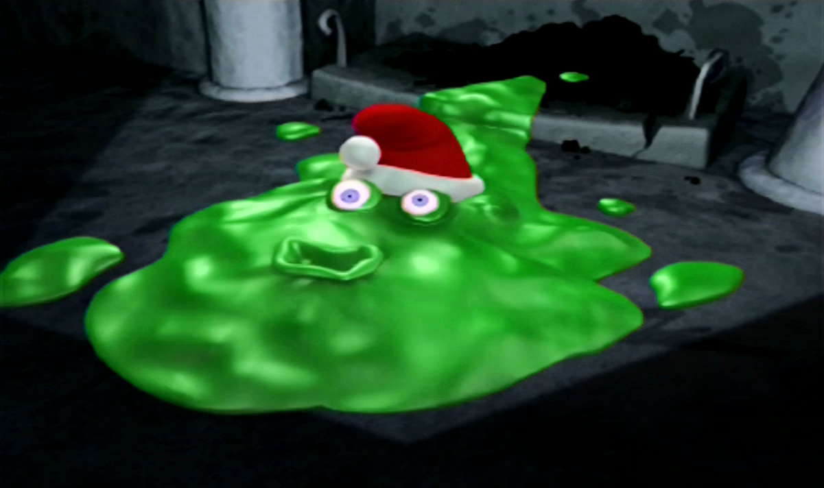 Stupid Invaders SEGA Dreamcast gameplay santa hat