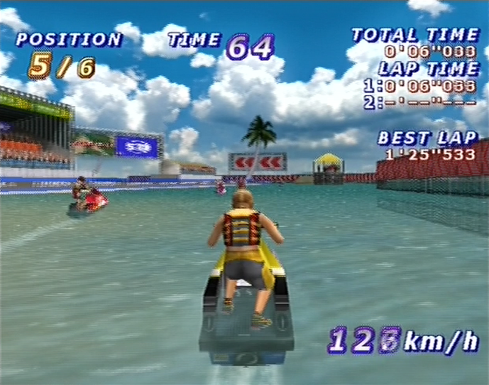 Surf Rocket Racers SEGA Dreamcast gameplay
