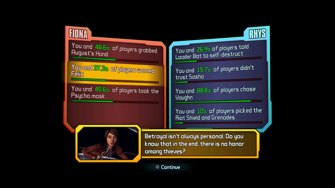 Tales from the Borderlands Telltale player choices