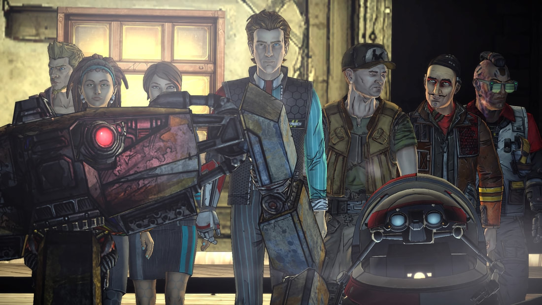 Tales From The Borderlands Telltale cast