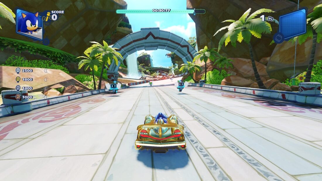 Team Sonic Racing PlayStation 4 PS4 gameplay