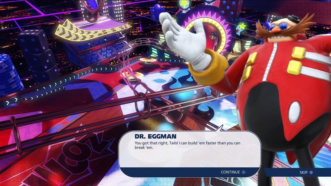 Team Sonic Racing PlayStation 4 PS4 Eggman Dr. Robotnik