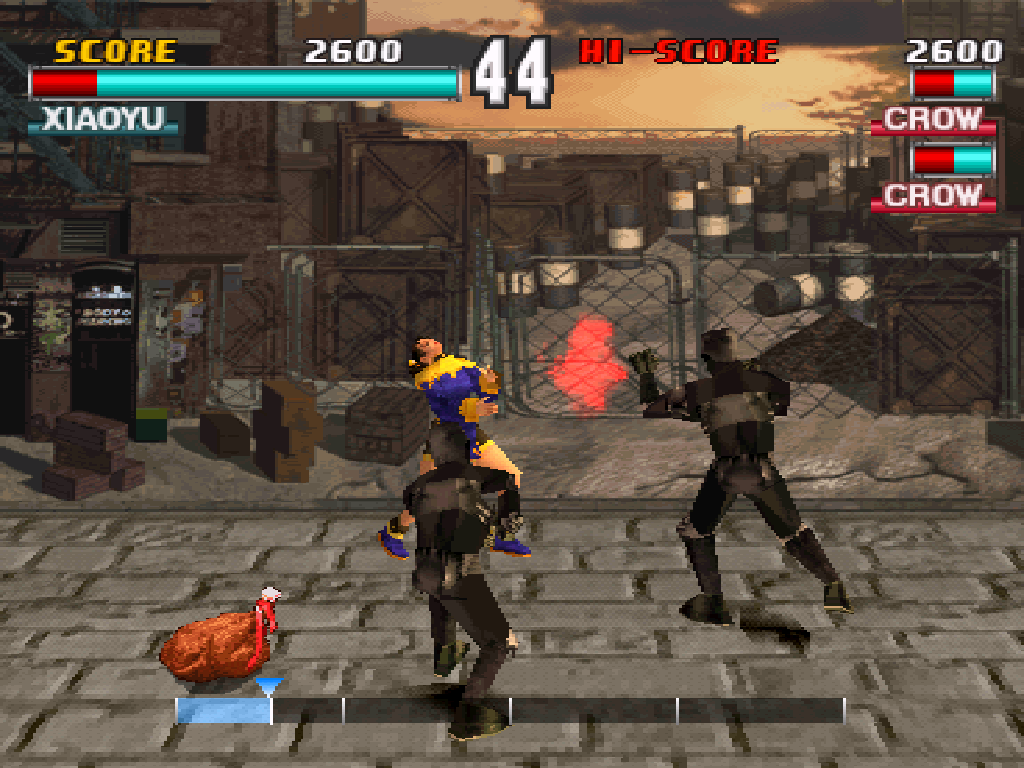 Tekken 3 PlayStation PS1 gameplay Force mode