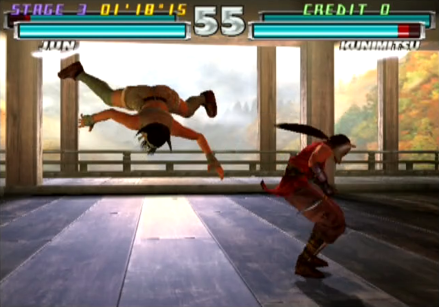 Tekken Tag Tournament PlayStation 2 PS2 gameplay Jun Kunimitsu