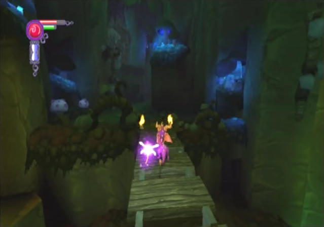 Legend of Spyro The Eternal Night PlayStation 2 PS2 platforming gameplay
