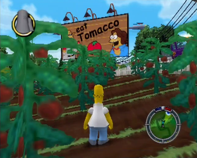The Simpsons Hit & Run PlayStation 2 PS2 gameplay