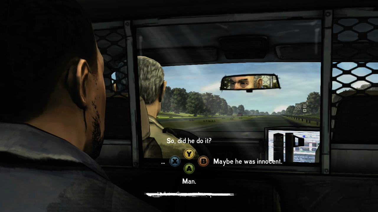 The Walking Dead Season One Xbox 360 memories dialogue