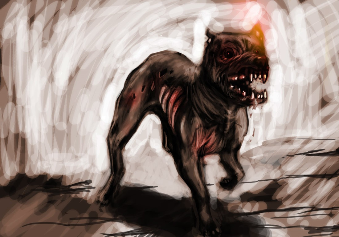 Dead 'n' Furious 2 DS concept art dog