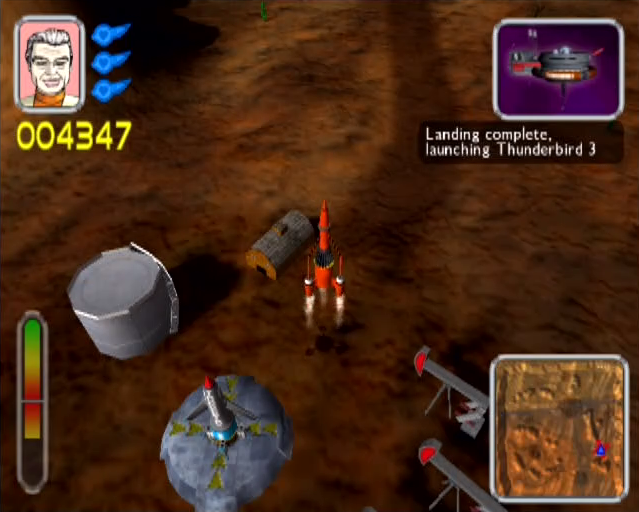 Thunderbirds PlayStation 2 PS2 gameplay TB3 launch