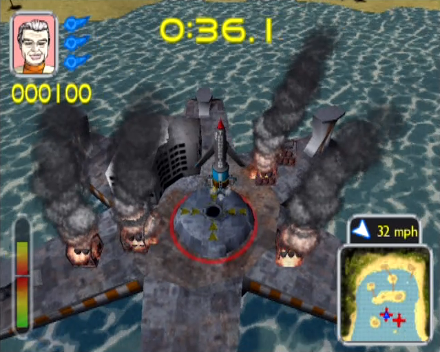Thunderbirds PlayStation 2 PS2 gameplay TB1 landing