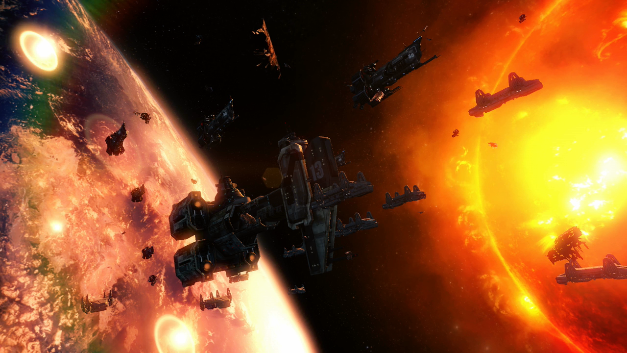 Titanfall Xbox One spaceships