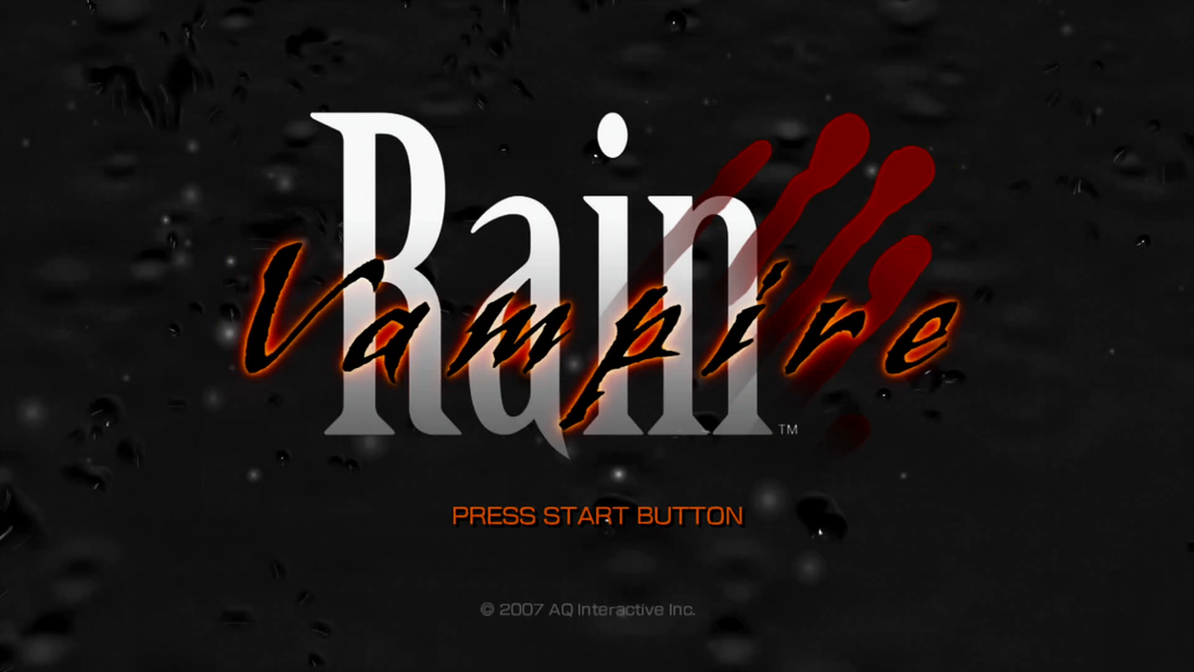 Vampire Rain Xbox 360 title screen