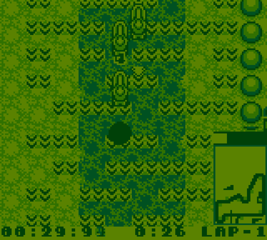 Wave Race Game Boy GB gameplay