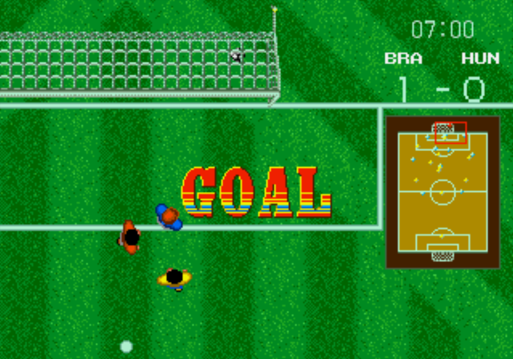 World Cup Italia '90 SEGA Mega Drive Genesis gameplay